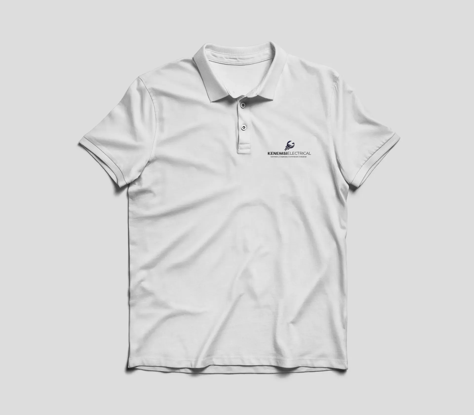 Kenemsi company branded t-shirt design